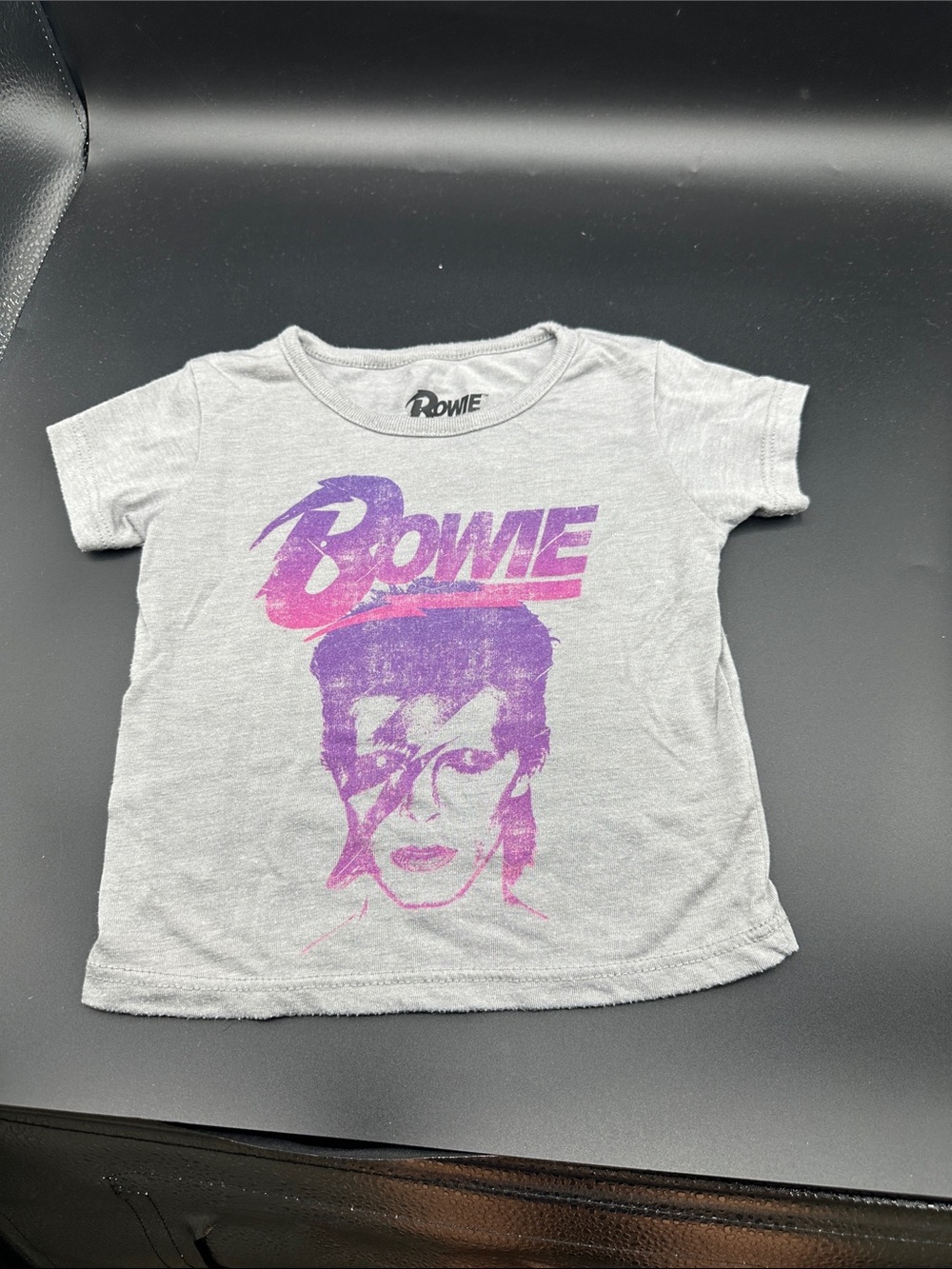David Bowie baby tshirt 12 months